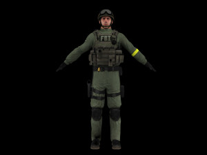 collection fbi cs go 3D Model
