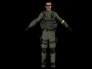 collection fbi cs go 3D Model