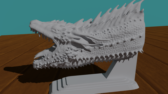 drogo Modello di stampa 3D .c4d .max .obj .3ds .fbx .stl .blend 