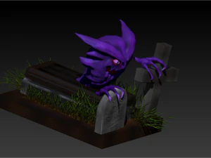 हंटर यथार्थवादी पोकेमॉन 3D प्रिंट मॉडल