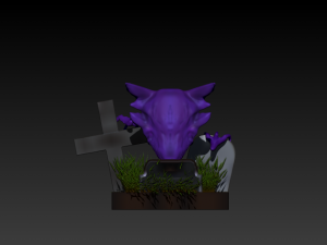 haunter realistic pokemon 3D Print Model