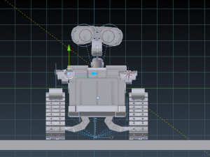 wall-e low-poly Modelo 3D