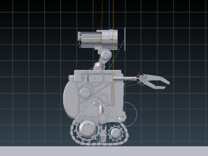 wall-e low-poly Modelo 3D