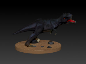 tyrannosaurus rex 3Dプリントモデル