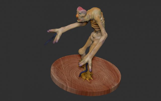gonee 3Dプリントモデル .c4d .max .obj .3ds .fbx .stl .blend 