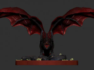 dragon 3D Print Model