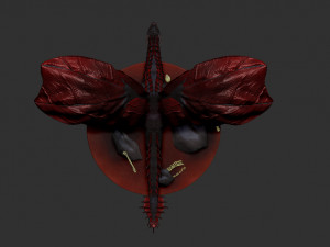 dragon 3D-Druckmodell