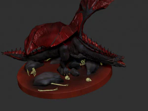 dragon 3D Print Model