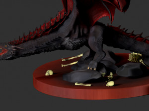dragon 3D-Druckmodell