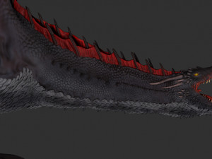 dragon 3D-Druckmodell