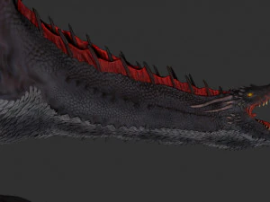 dragon 3D Print Model
