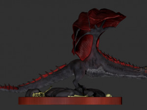 dragon 3D-Druckmodell
