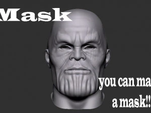 Thanos Modelo de Impressão 3D