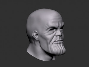 thanos 3D प्रिंट मॉडल