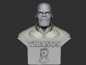thanos 3D प्रिंट मॉडल