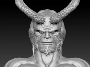 Cehennem &ccedil;ocuğu 3D Baskı Modeli