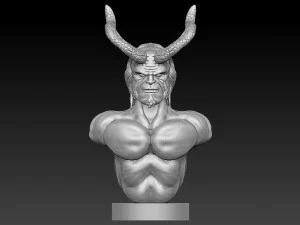hellboy 3D Print Model