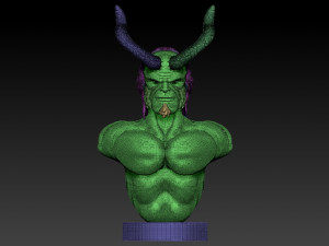 hellboy 3D Print Model