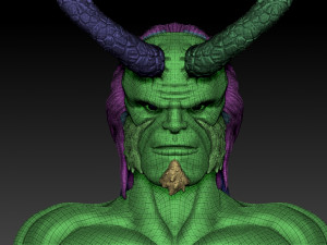hellboy 3D Print Model