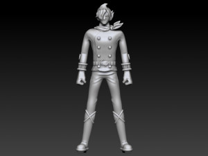 sanji stealth black 3D-printmodel