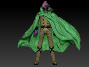 sanji stealth black 3D-printmodel