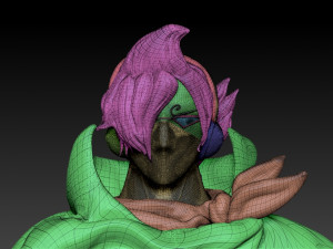 sanji stealth black 3D-printmodel