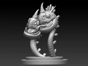 cremallerus espantosus 3D Print Model