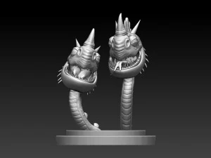 cremallerus espantosus 3D Print Model
