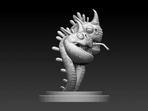 cremallerus espantosus 3D Print Model