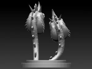 cremallerus espantosus 3D Print Model