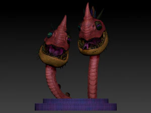 cremallerus espantosus 3D Print Model