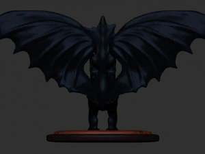 toothless 3D Print Model