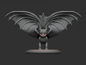 toothless 3D Print Model