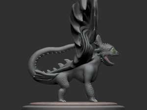 toothless 3D Print Model