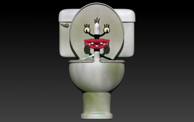 oblina 3D Baskı Modeli .c4d .max .obj .3ds .fbx .stl .blend 