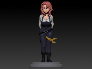 cowgirl Modello di stampa 3D