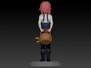 cowgirl 3D Print Model