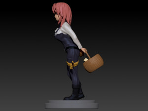 cowgirl Modello di stampa 3D