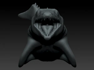 mosasaurio 3D Print Model