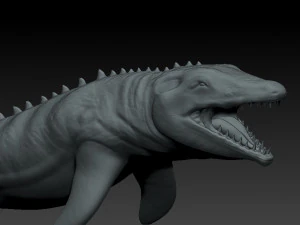 mosassauro Modelo de Impressão 3D