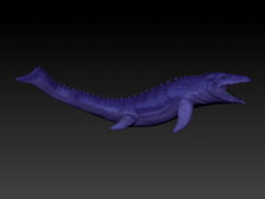 mosasaurio Modèles 3D en vedette