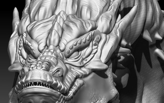 smaug 3D-Druckmodell .c4d .max .obj .3ds .fbx .stl .blend 