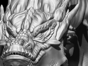 史矛革 3D 打印模型