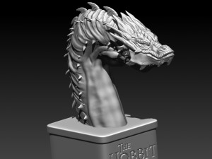 smaug 3D-Druckmodell