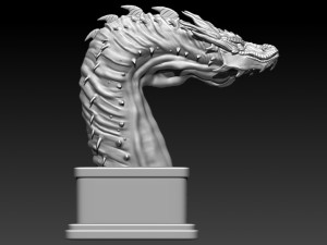 smaug 3D-Druckmodell