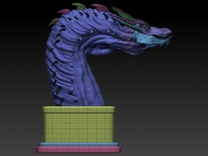smaug 3D-Druckmodell