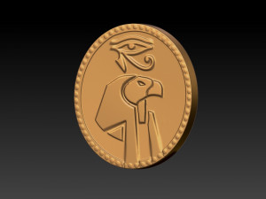 egyptian gold coins 3D Print Model