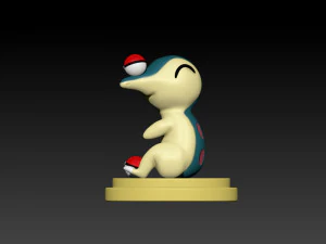 cyndaquil pokemon 3D Print Model