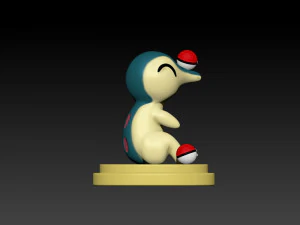 cyndaquil pokemon 3D Print Model