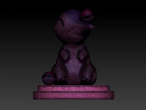 cyndaquil pokemon 3D Print Model